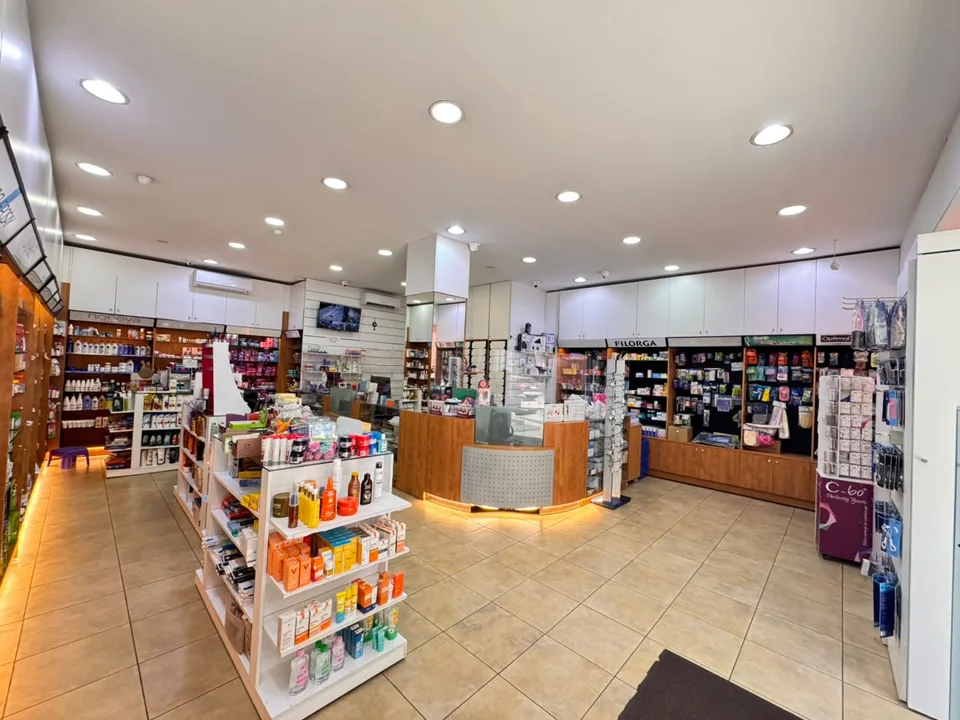 Vitamins and supplements section at Light House Pharmacy Beirut